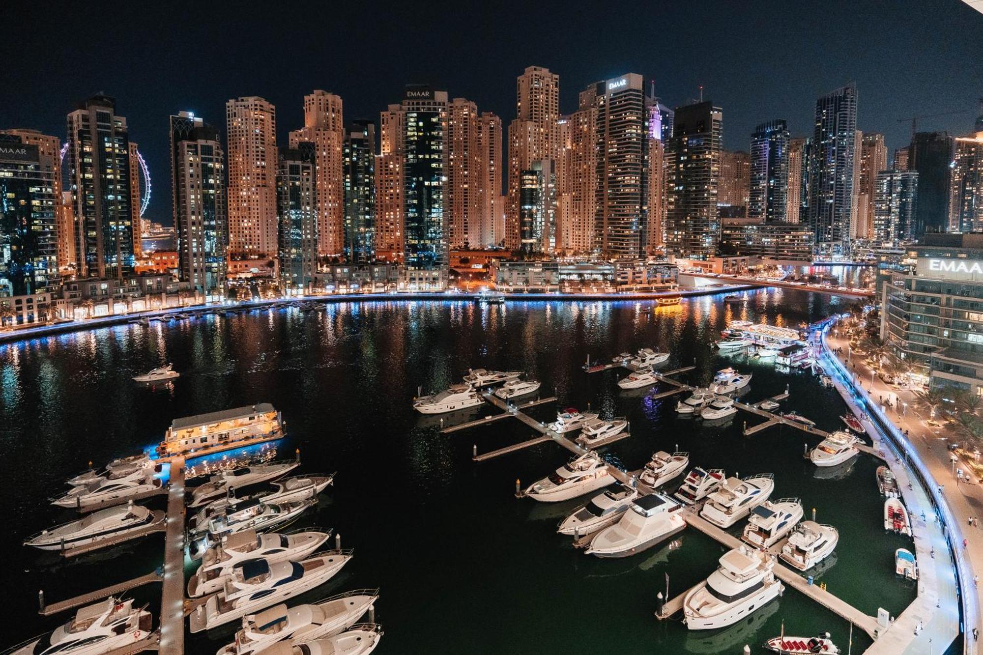 Vida Dubai Marina & Yacht Club , Hotel And Residences , Luxurious 2Br Екстер'єр фото